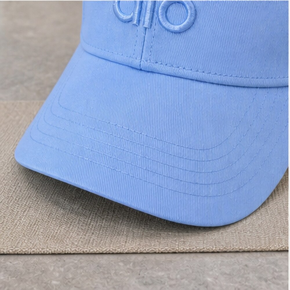 ALO Yoga Iconic Sky Blue Athletic Style Cap - Picture 5 of 8